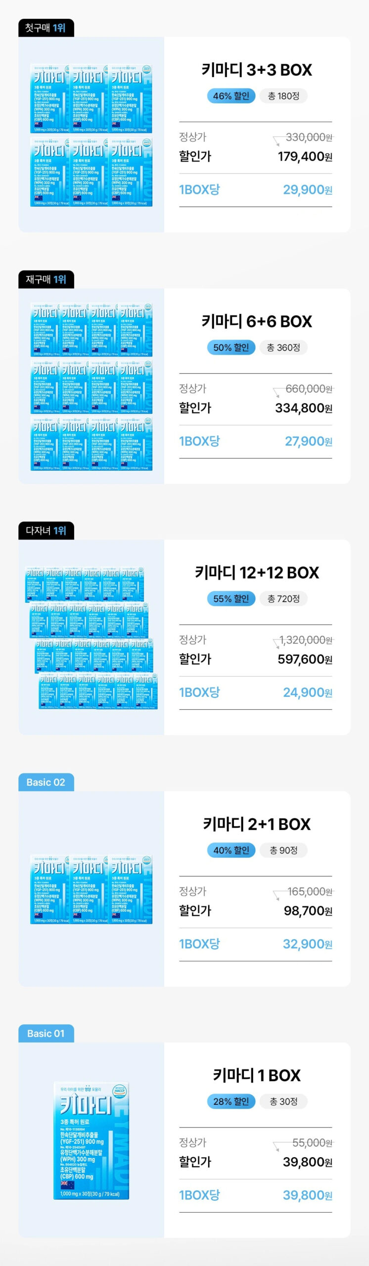 키마디-제품가격