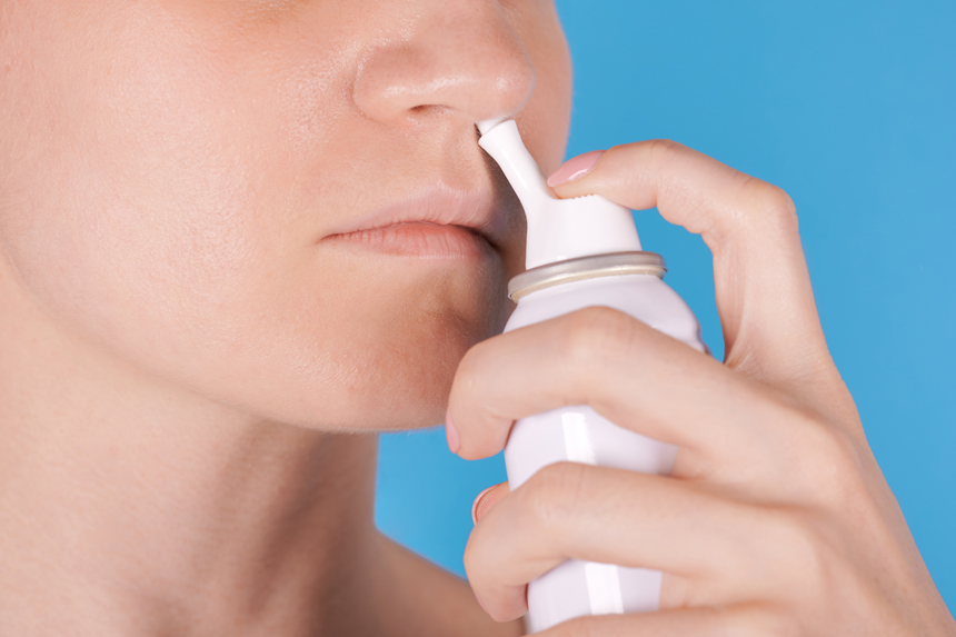 코 세정 이미지